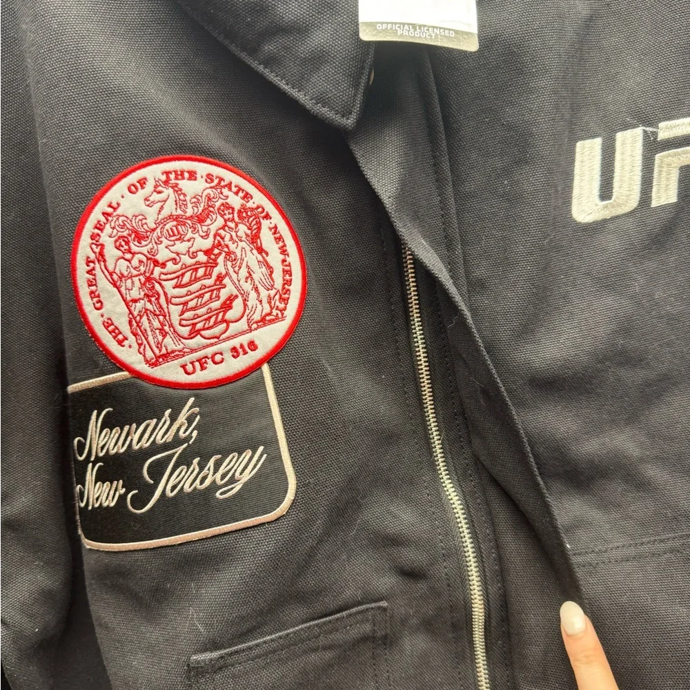UFC 316 Newark New Jersey
Patchwork Full-Zip Canvas Jacket NWT - Picture 5 of 7
